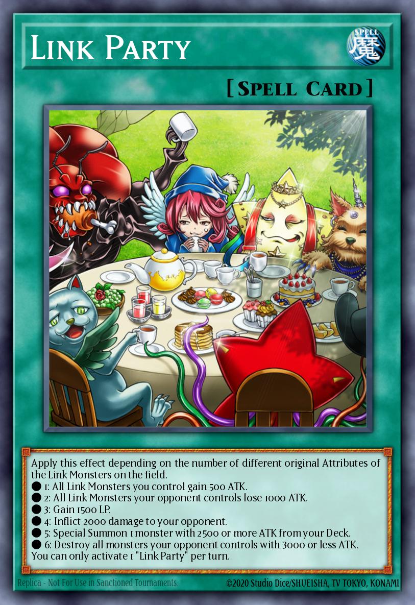 Link Party Yu-Gi-Oh card