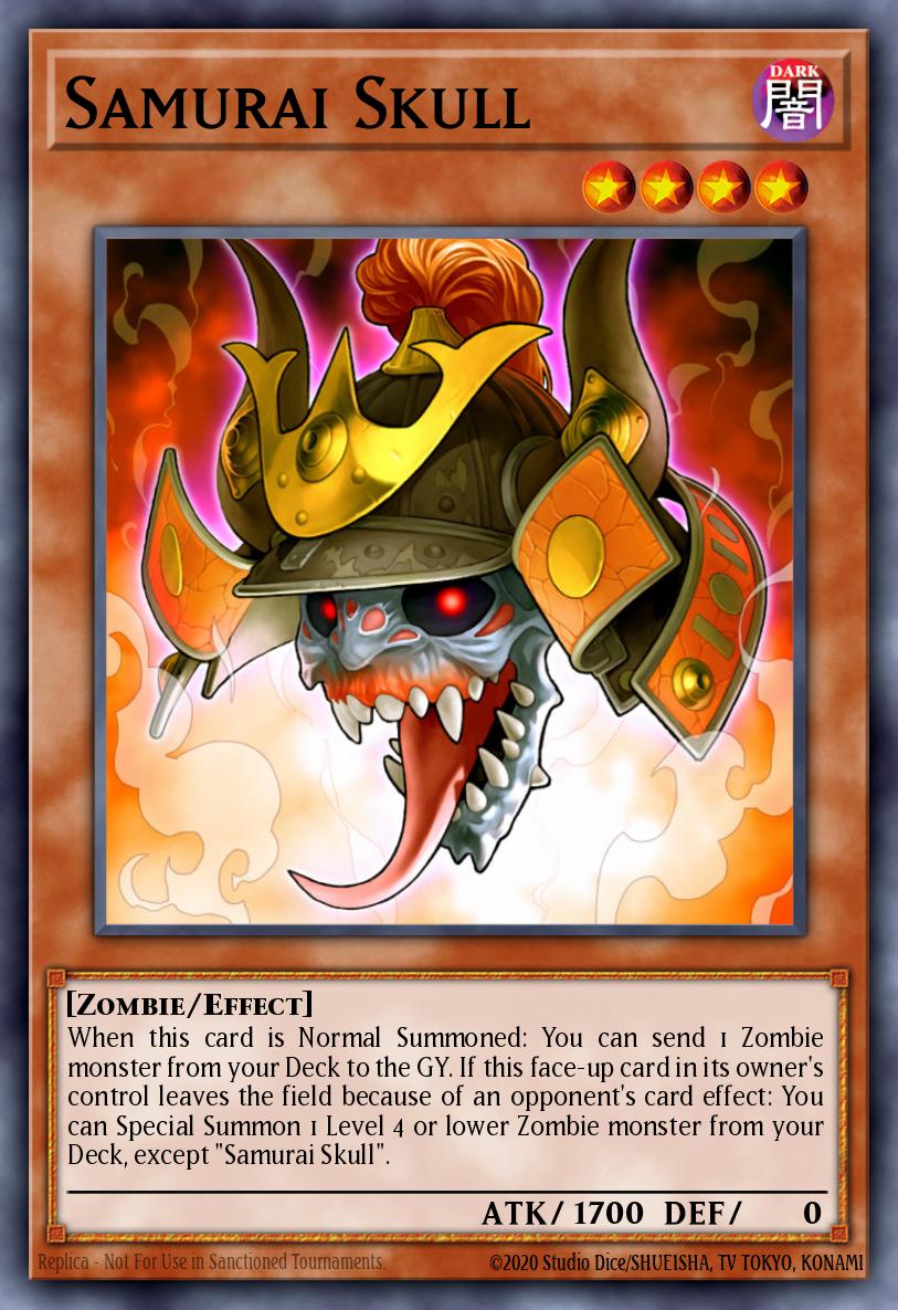 Samurai Skull Yu-Gi-Oh card