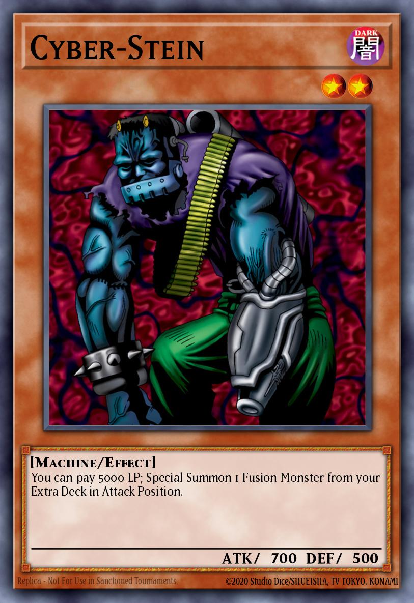 Cyber-Stein Yu-Gi-Oh card