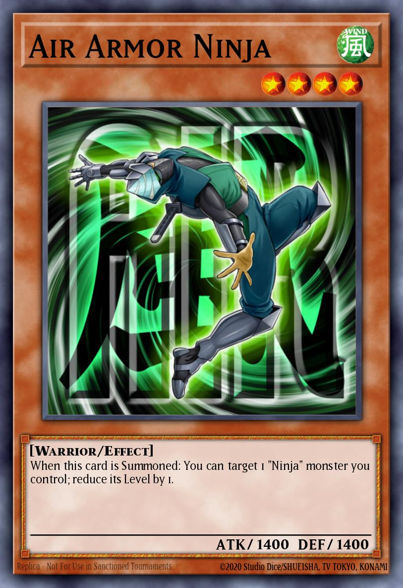 Air Armor Ninja Yu-Gi-Oh card