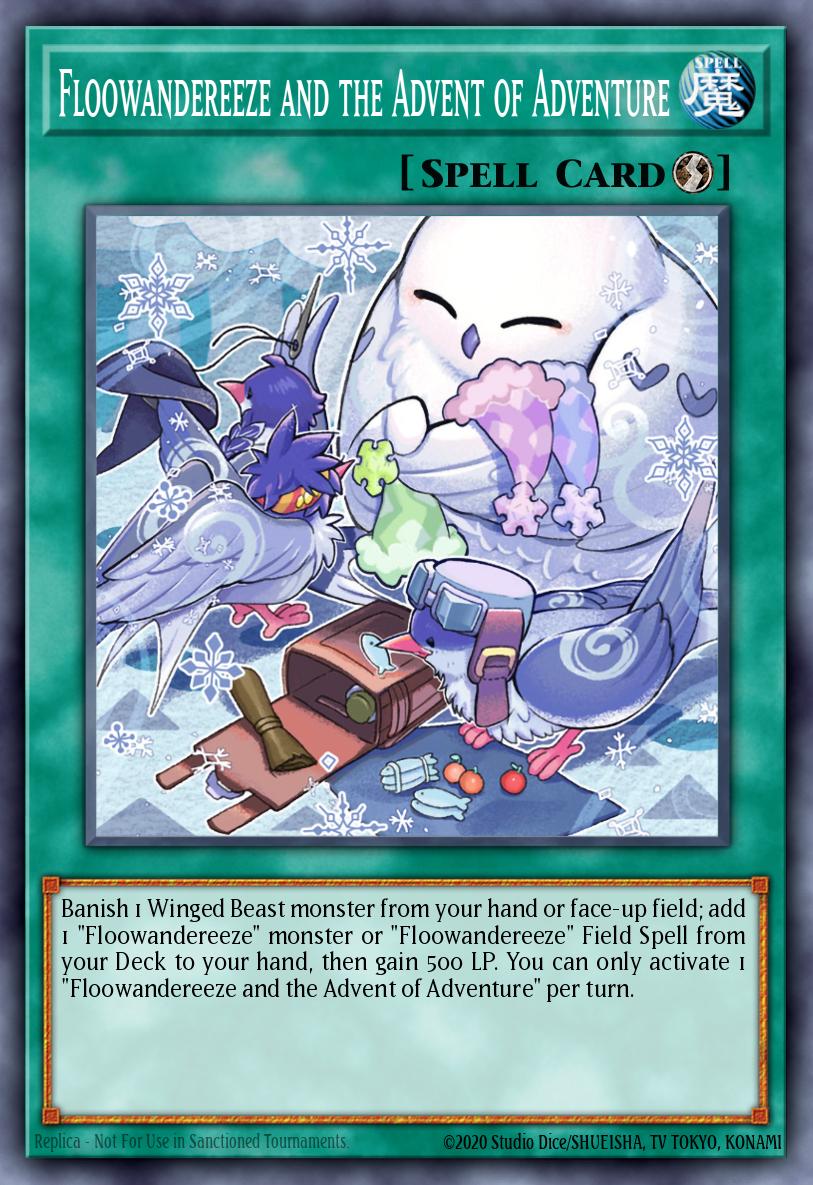 Floowandereeze and the Advent of Adventure Yu-Gi-Oh card
