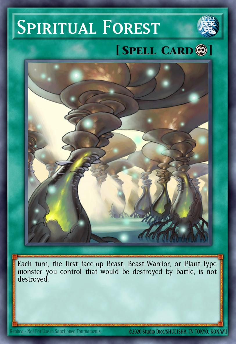 Spiritual Forest Yu-Gi-Oh card