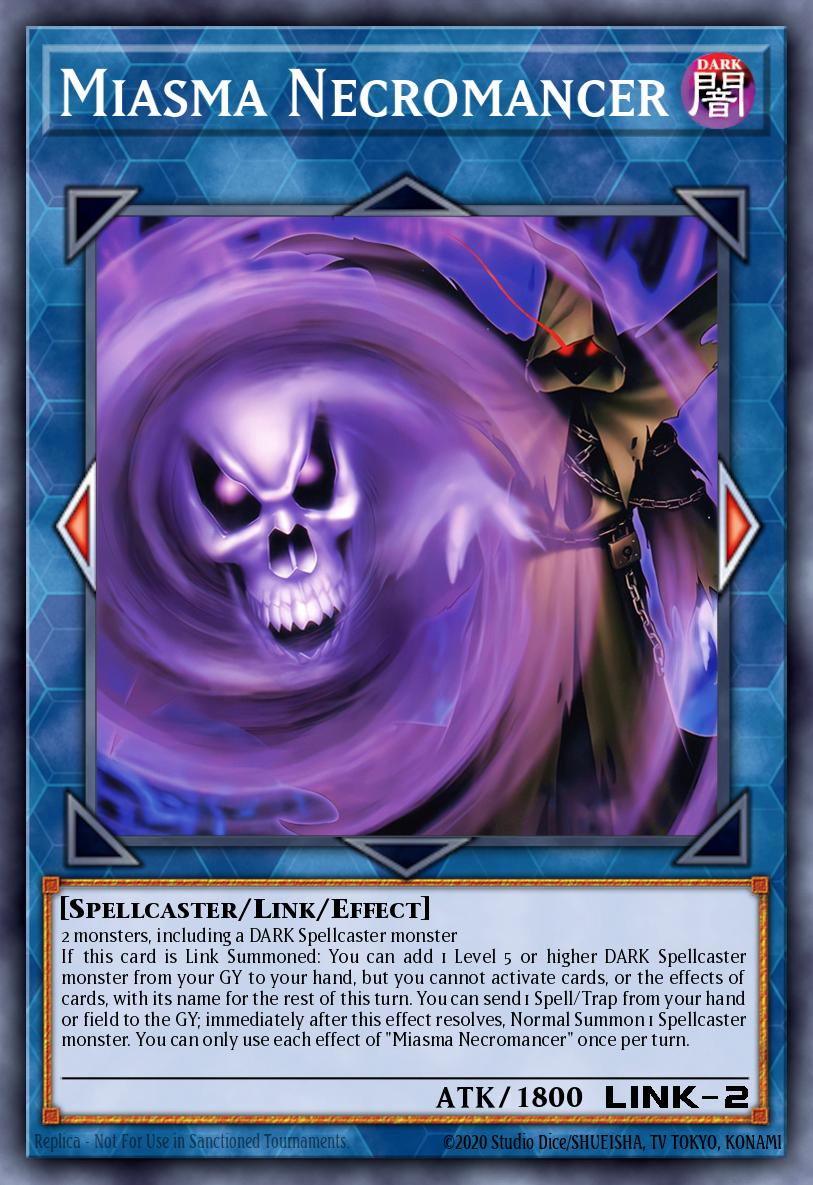 Miasma Necromancer Yu-Gi-Oh card