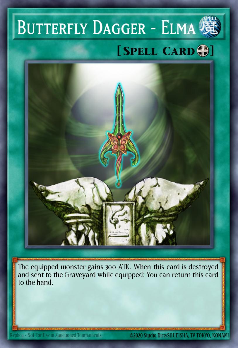 Butterfly Dagger - Elma Yu-Gi-Oh card