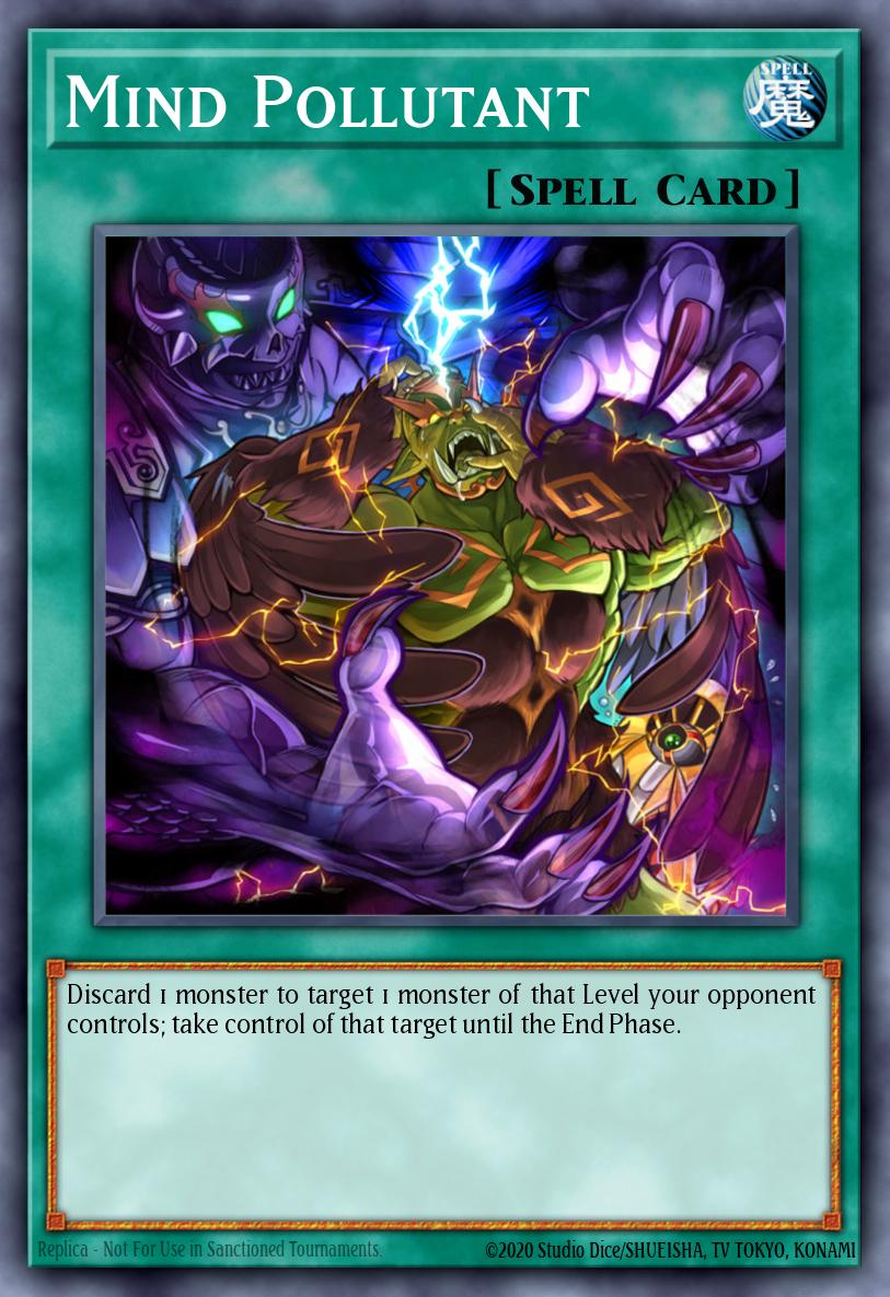 Mind Pollutant Yu-Gi-Oh card