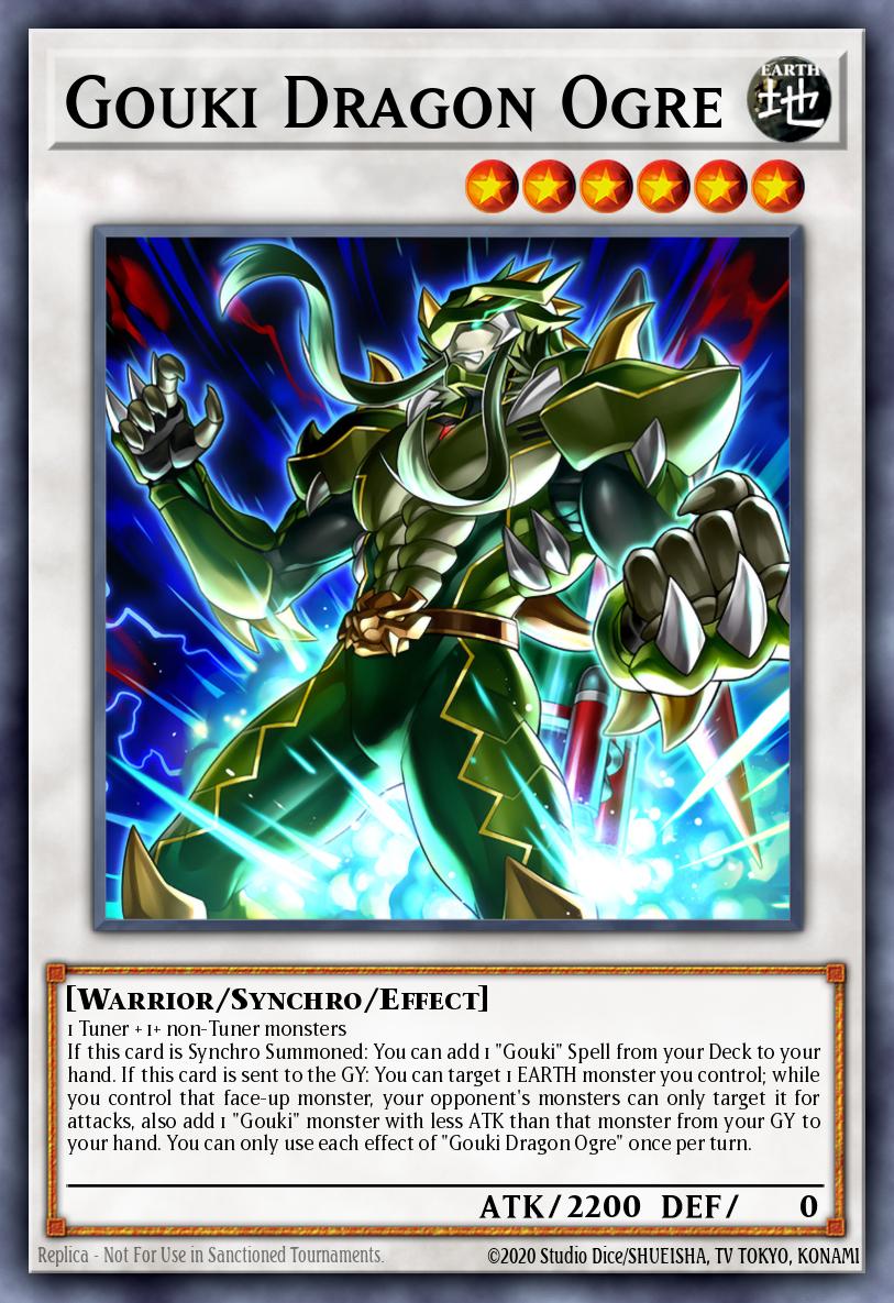 Gouki Dragon Ogre Yu-Gi-Oh card