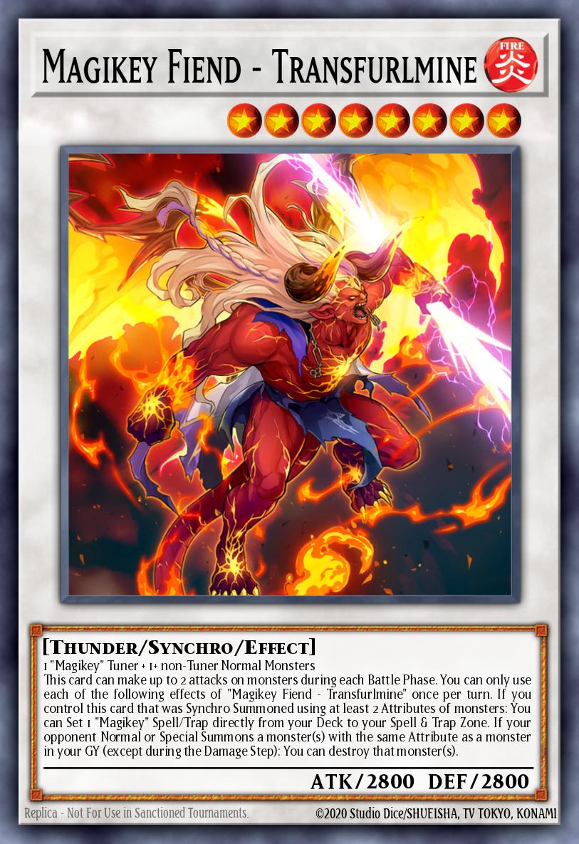 Magikey Fiend - Transfurlmine Yu-Gi-Oh card
