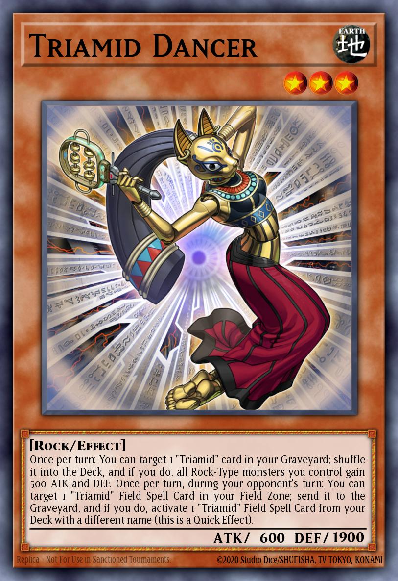 Triamid Dancer Yu-Gi-Oh card