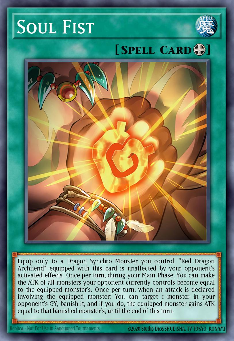 Soul Fist Yu-Gi-Oh card