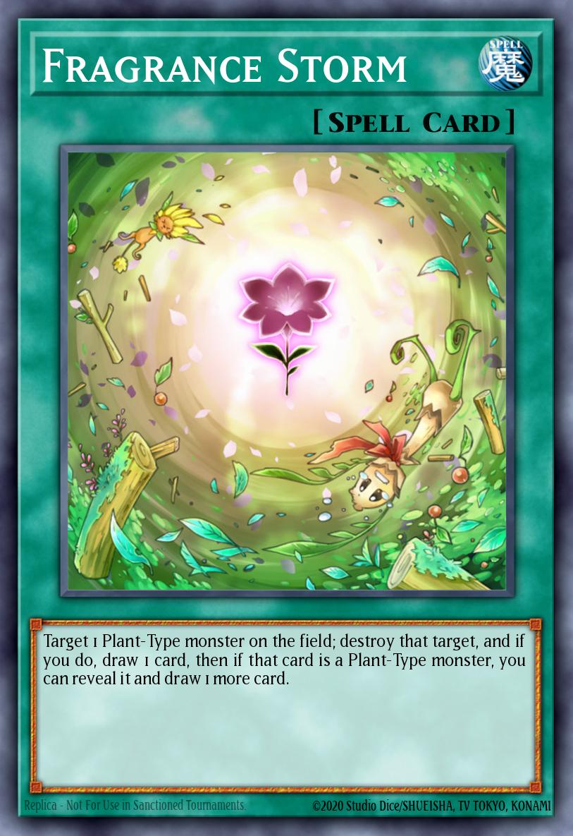 Fragrance Storm Yu-Gi-Oh card