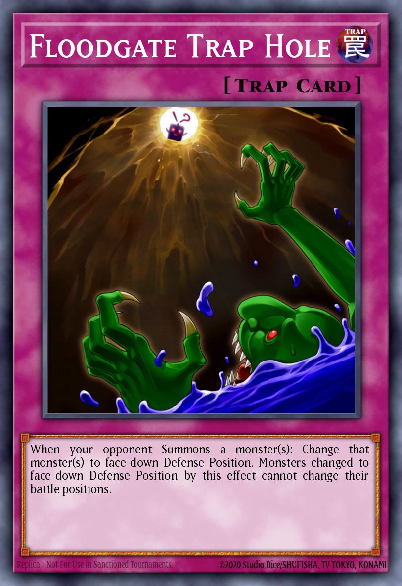 Floodgate Trap Hole Yu-Gi-Oh card
