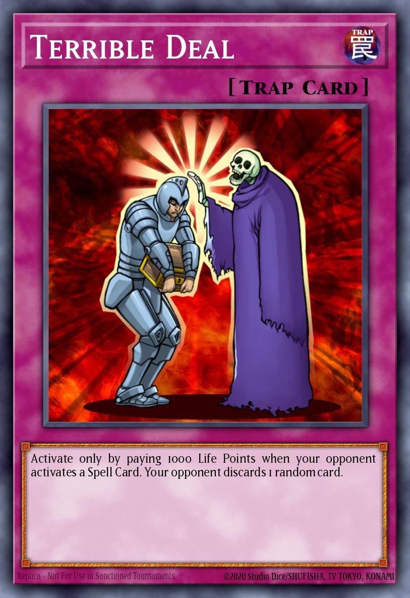 Terrible Deal Yu-Gi-Oh card