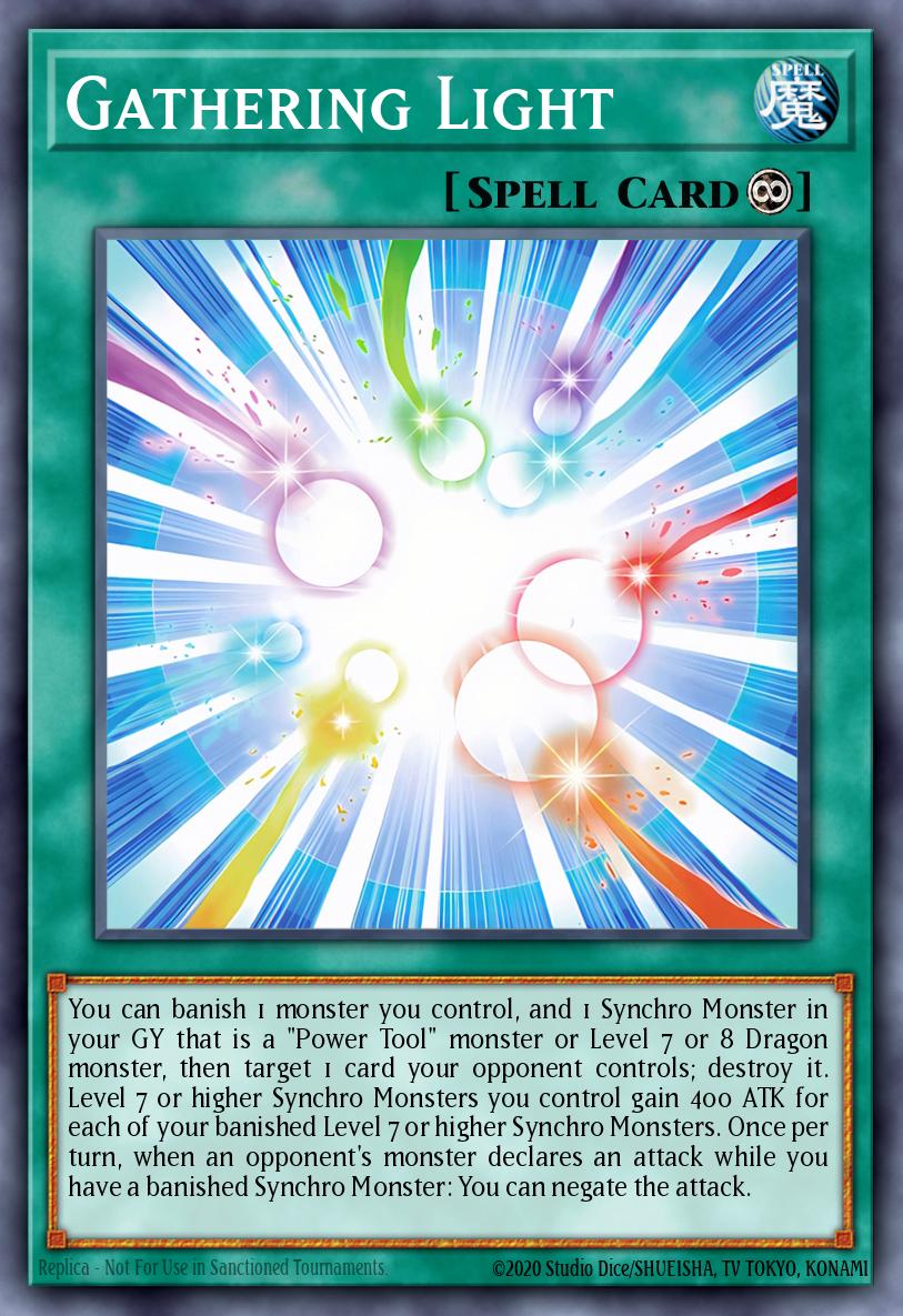 Gathering Light Yu-Gi-Oh card