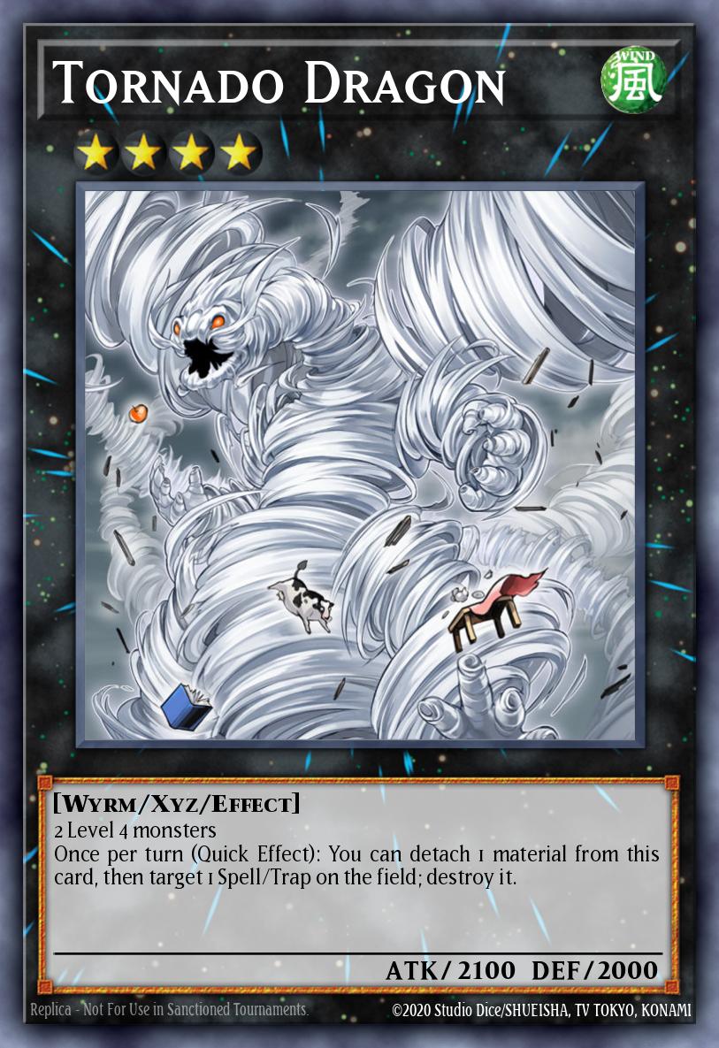 Tornado Dragon Yu-Gi-Oh card