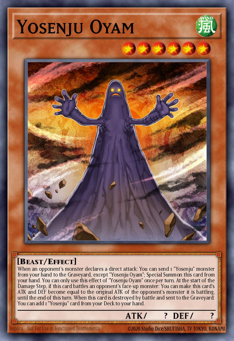 Yosenju Oyam Yu-Gi-Oh card