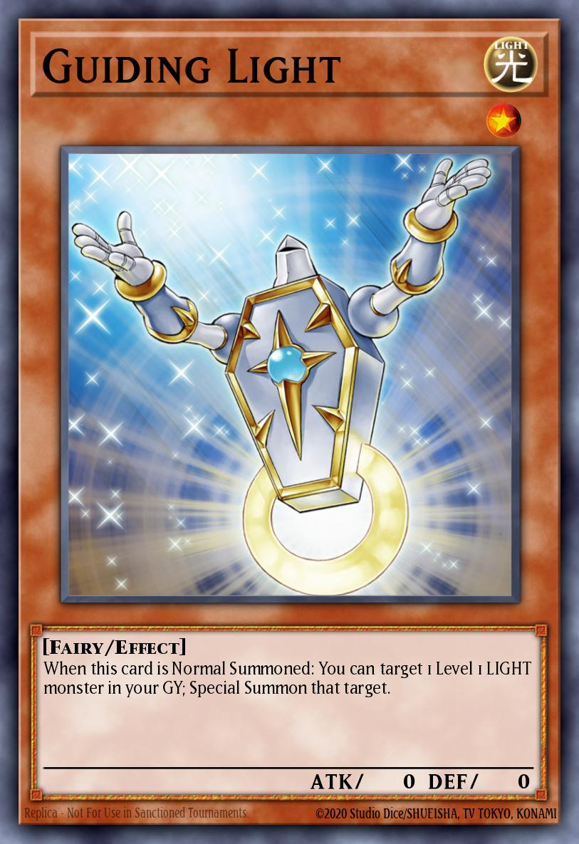 Guiding Light Yu-Gi-Oh card
