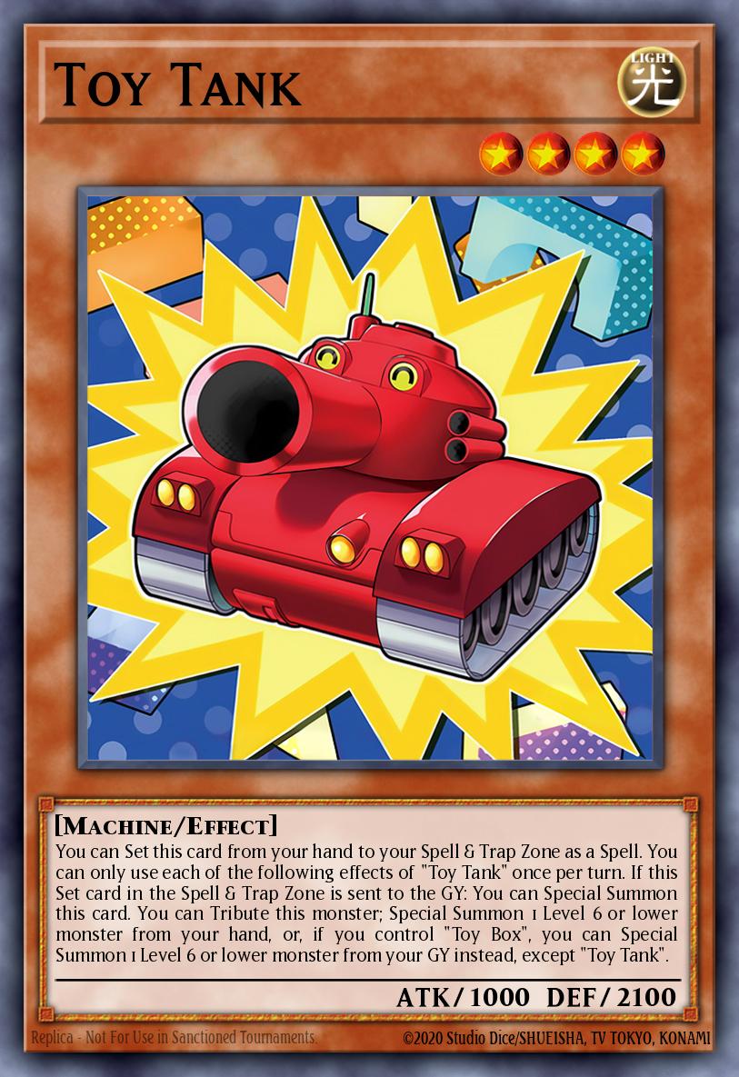 Toy Tank Yu-Gi-Oh card
