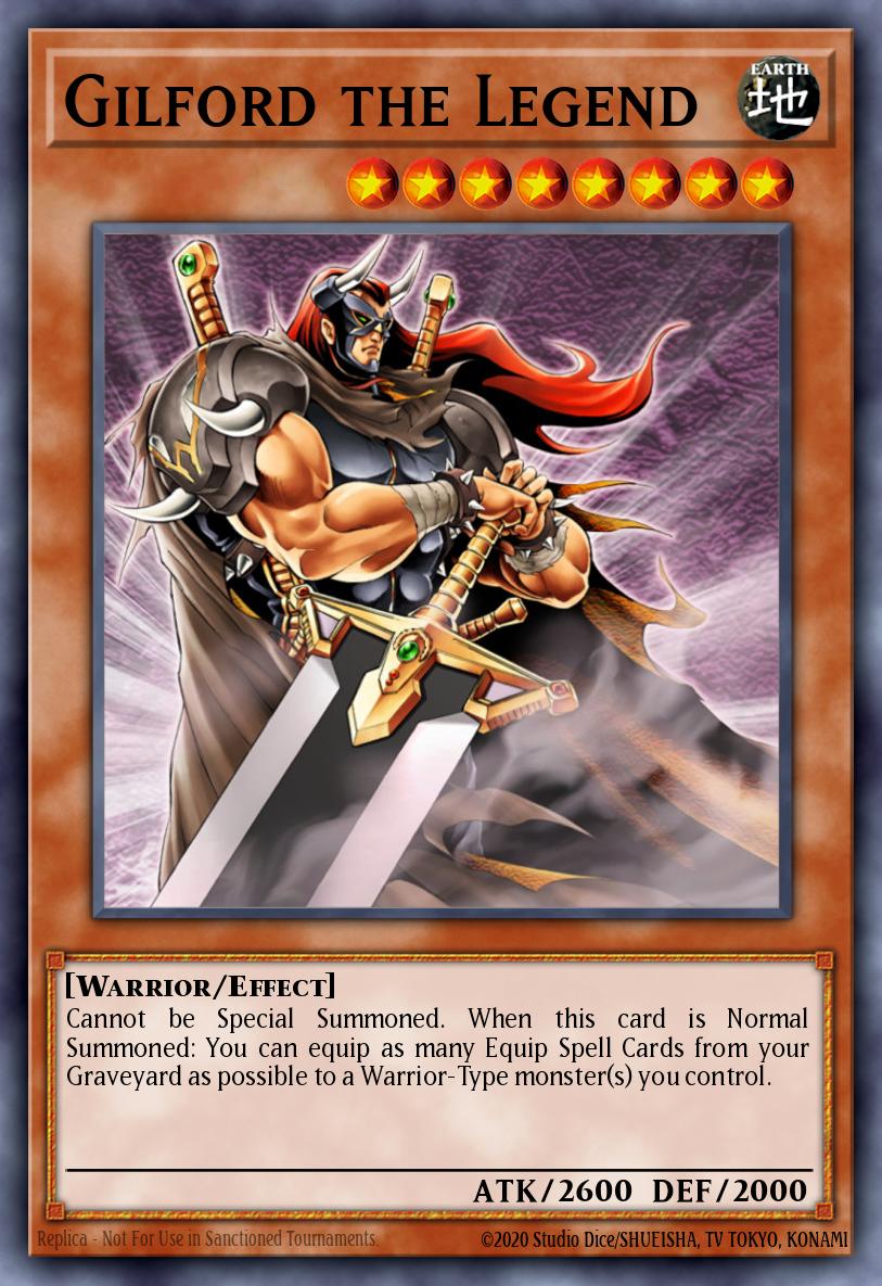 Gilford the Legend Yu-Gi-Oh card