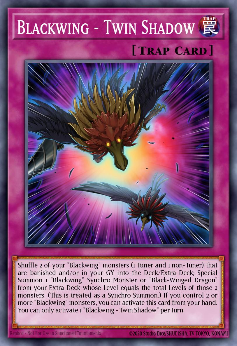 Blackwing - Twin Shadow Yu-Gi-Oh card