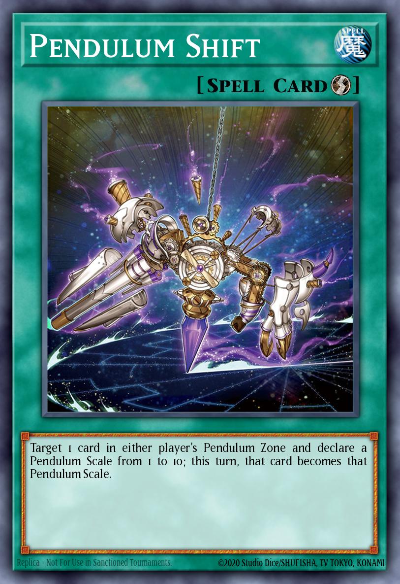 Pendulum Shift Yu-Gi-Oh card