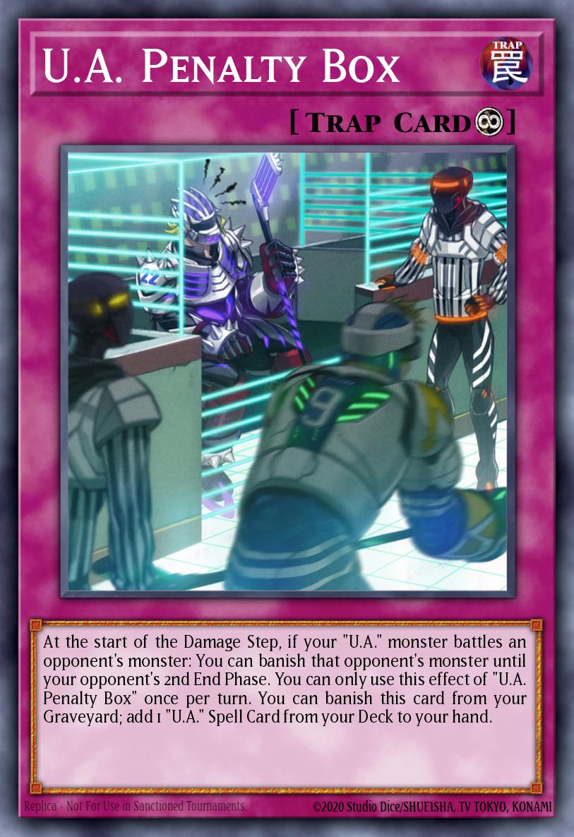 U.A. Penalty Box Yu-Gi-Oh card