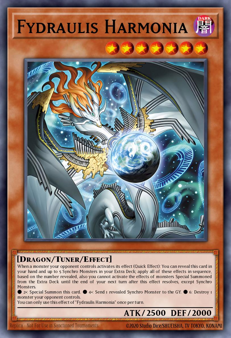 Fydraulis Harmonia Yu-Gi-Oh card