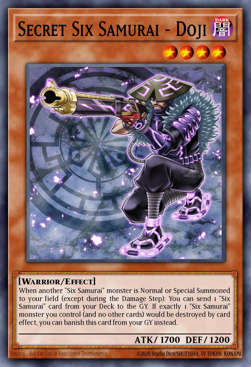 Secret Six Samurai - Doji Yu-Gi-Oh card