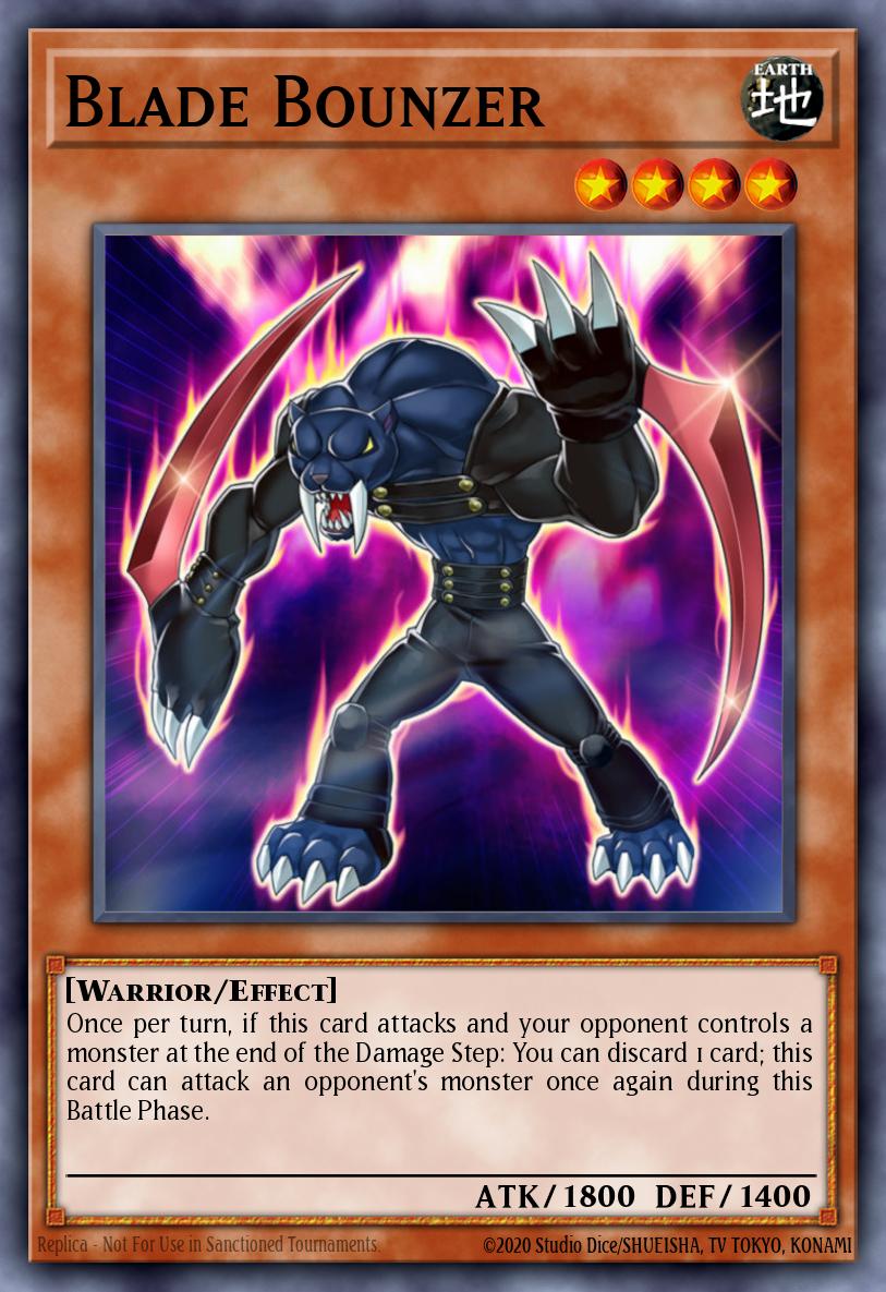 Blade Bounzer Yu-Gi-Oh card