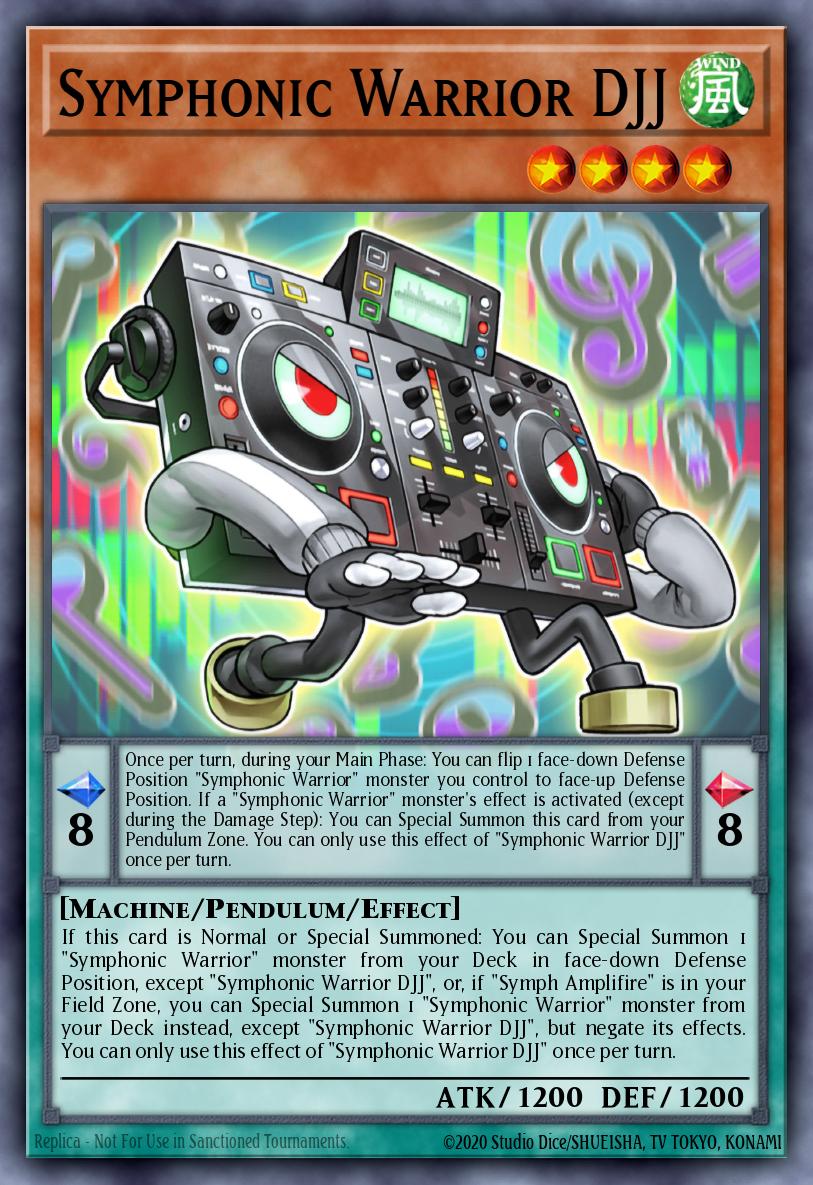 Symphonic Warrior DJJ Yu-Gi-Oh card