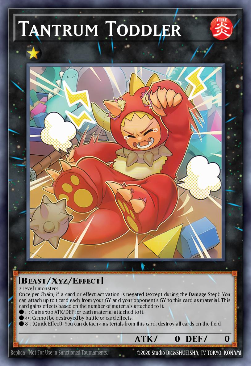 Tantrum Toddler Yu-Gi-Oh card