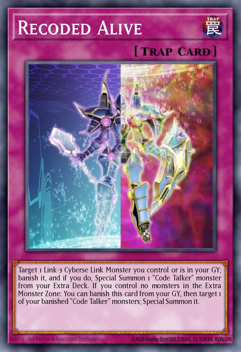 Recoded Alive Yu-Gi-Oh card