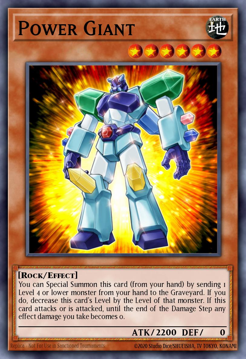 Power Giant Yu-Gi-Oh card