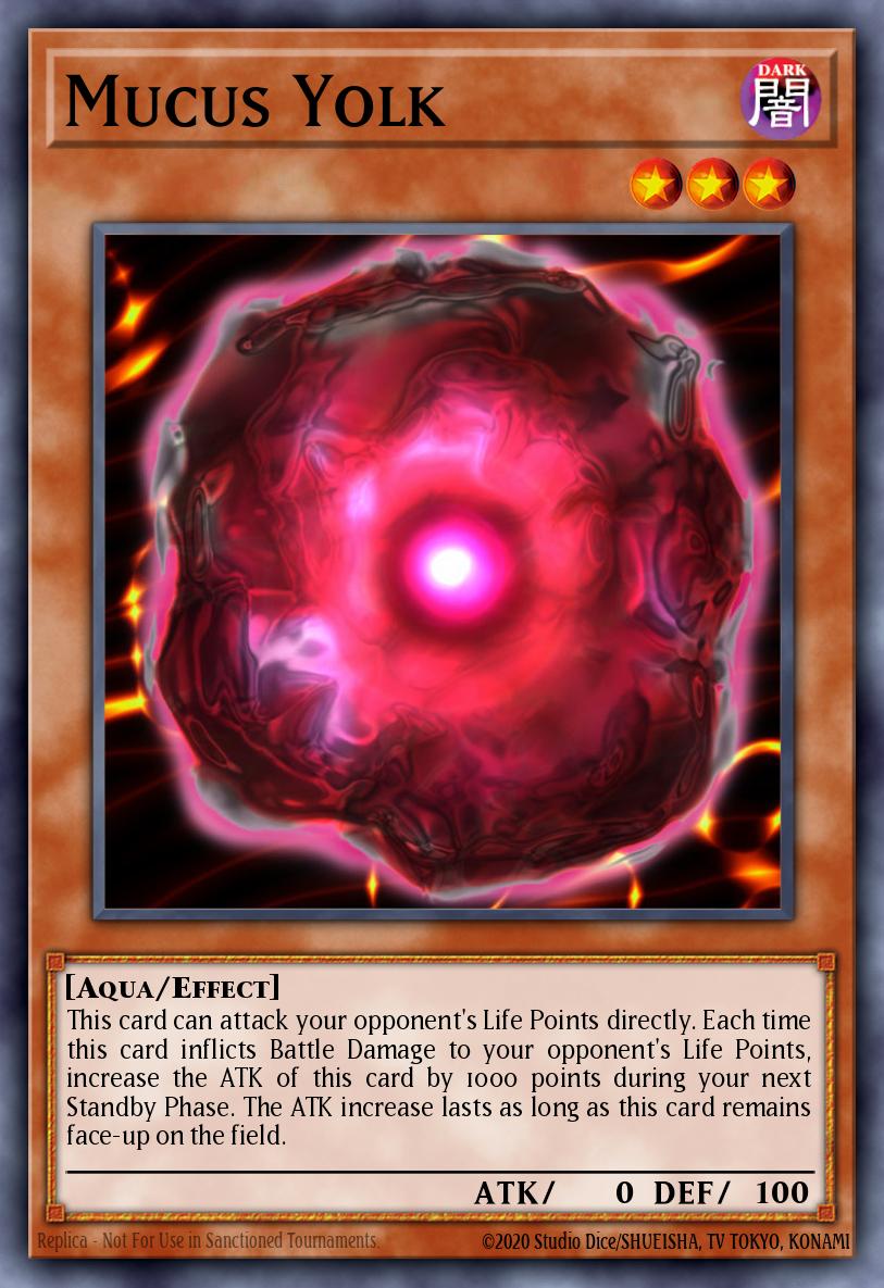 Mucus Yolk Yu-Gi-Oh card