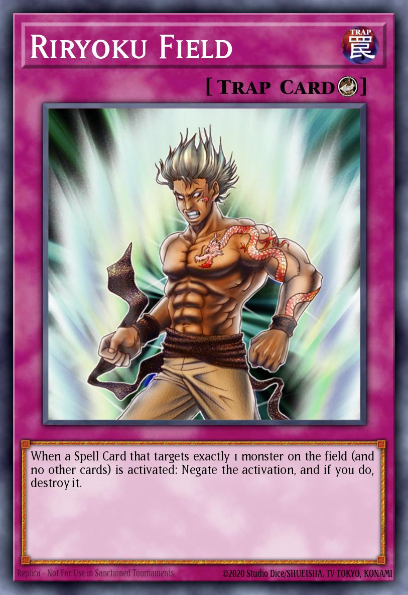 Riryoku Field Yu-Gi-Oh card
