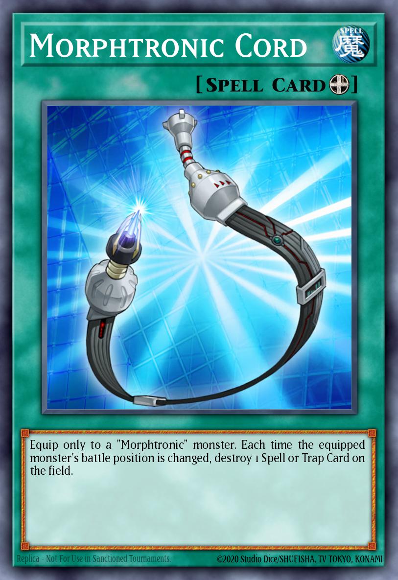 Morphtronic Cord Yu-Gi-Oh card
