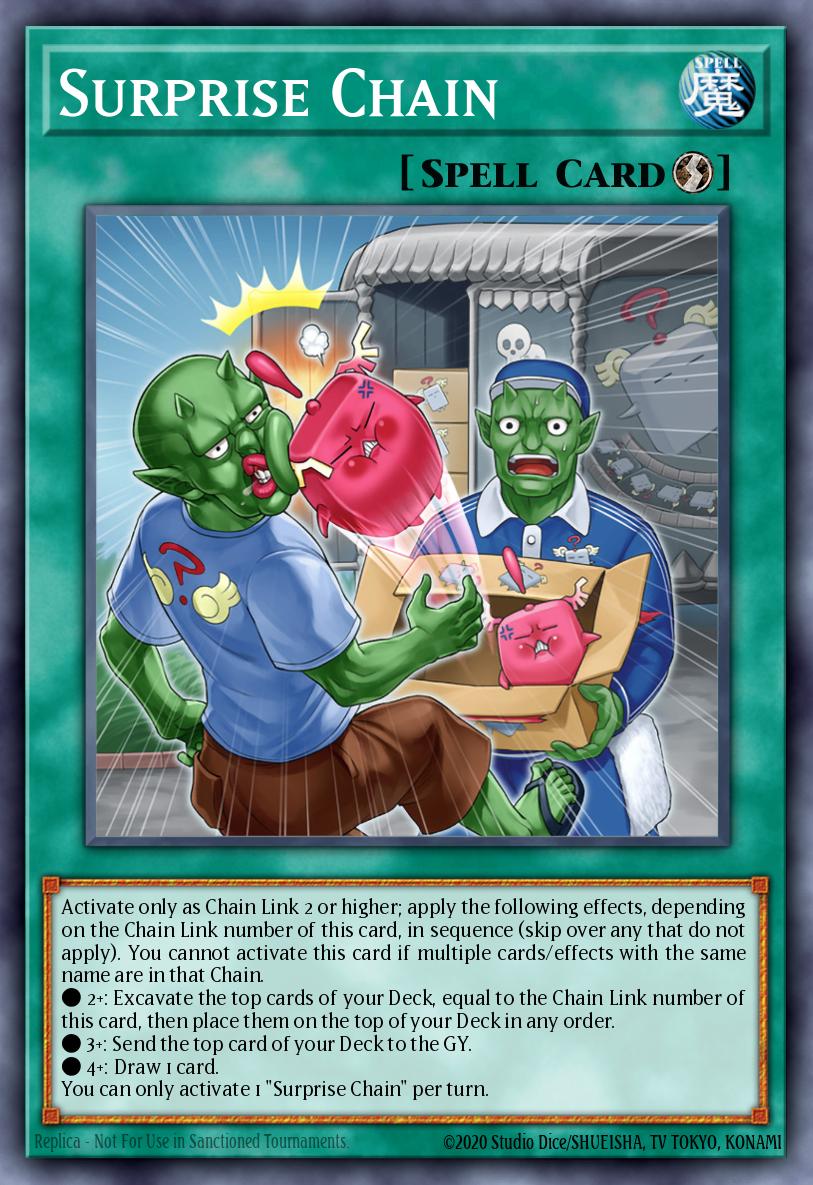 Surprise Chain Yu-Gi-Oh card
