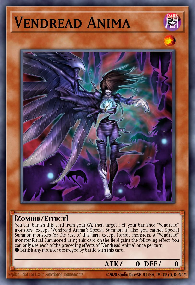 Vendread Anima Yu-Gi-Oh card