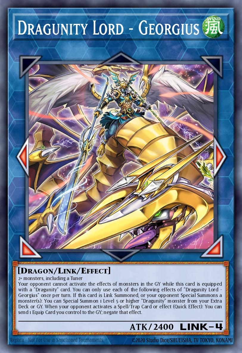 Dragunity Lord - Georgius Yu-Gi-Oh card