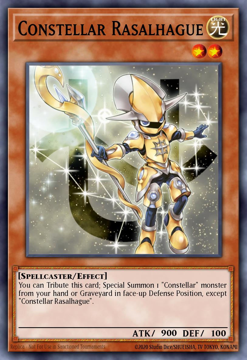 Constellar Rasalhague Yu-Gi-Oh card
