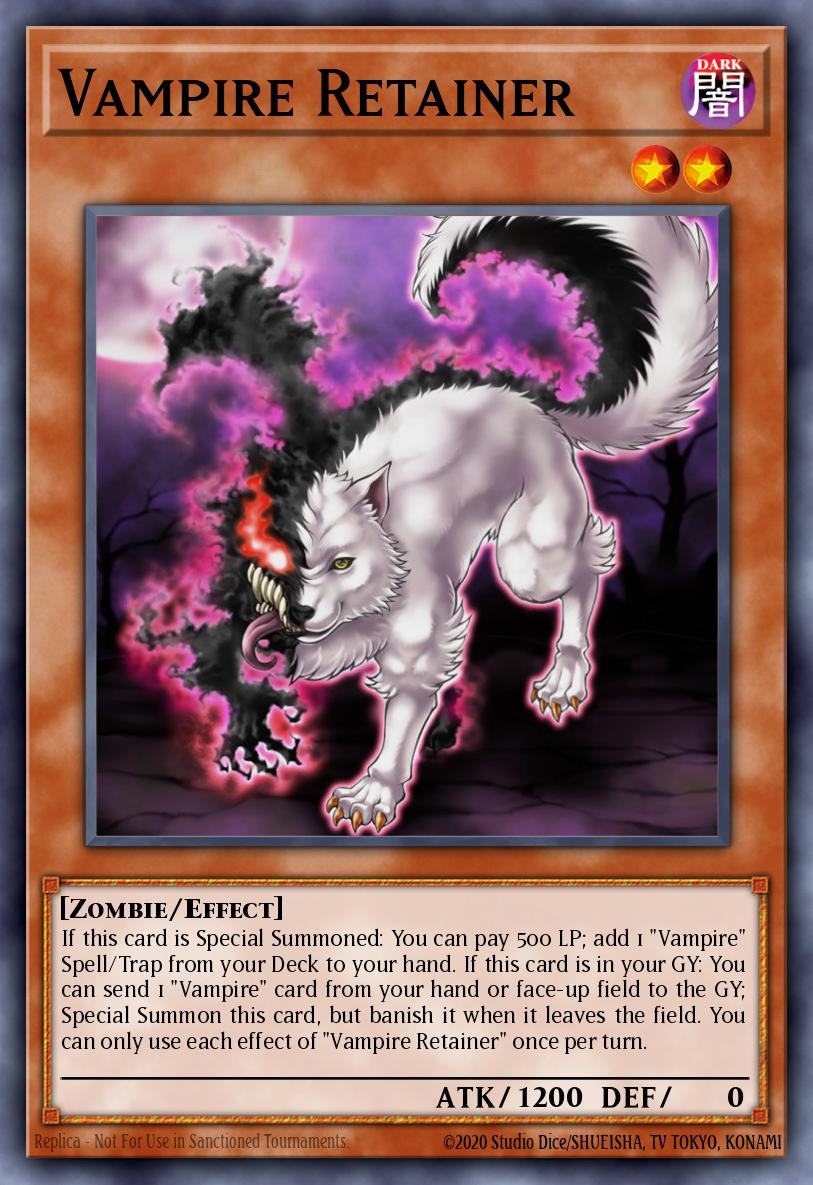Vampire Retainer Yu-Gi-Oh card