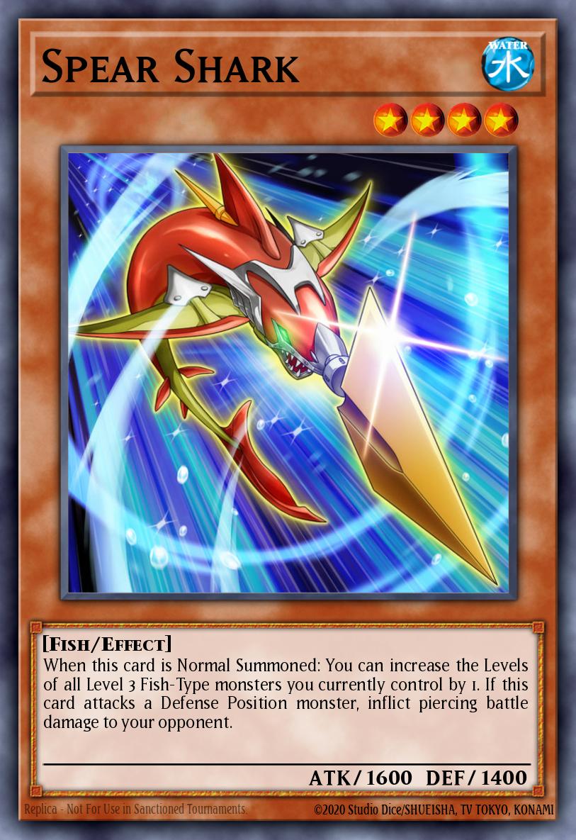 Spear Shark Yu-Gi-Oh card