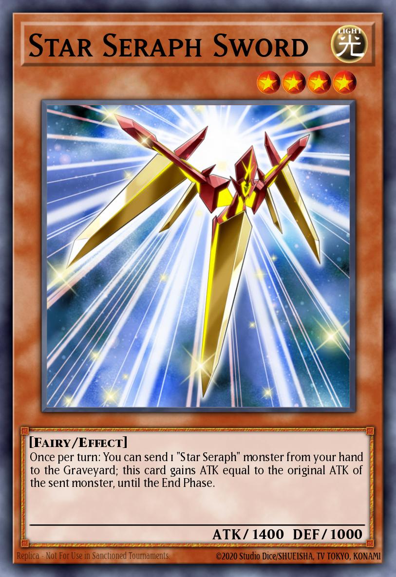 Star Seraph Sword Yu-Gi-Oh card