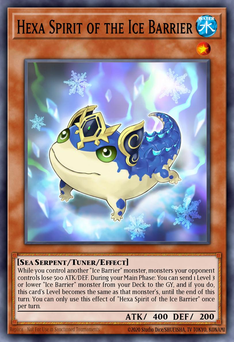 Hexa Spirit of the Ice Barrier Yu-Gi-Oh card