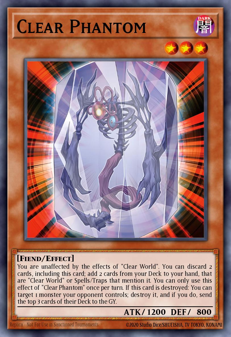 Clear Phantom Yu-Gi-Oh card