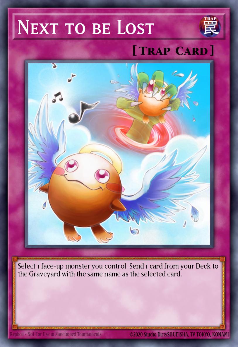 Next to be Lost Yu-Gi-Oh card