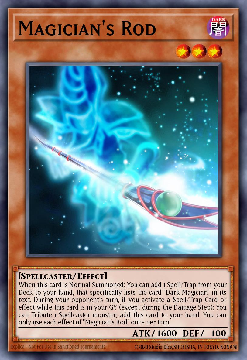 Magician's Rod Yu-Gi-Oh card