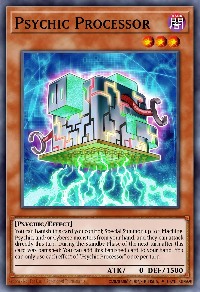 Psychic Processor Yu-Gi-Oh card