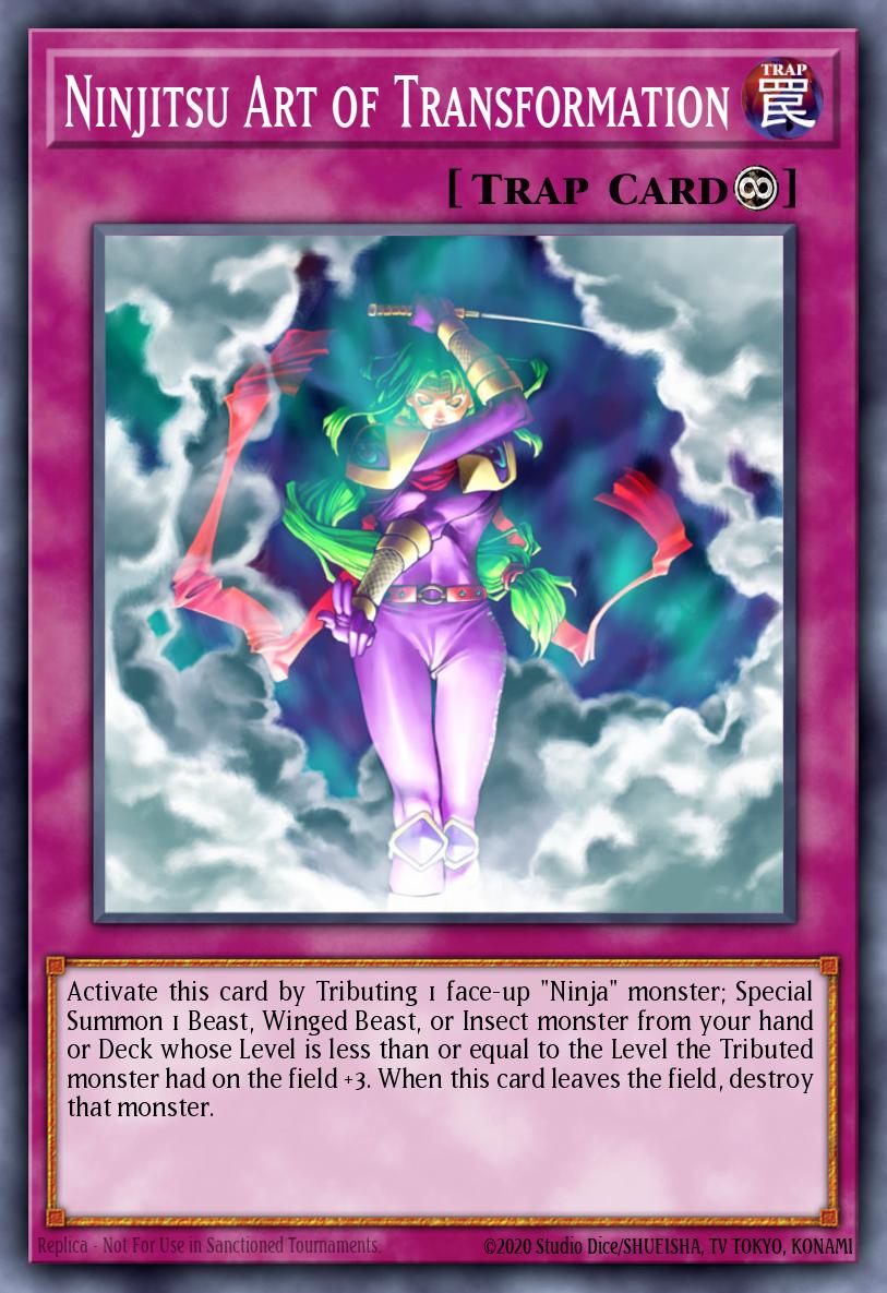 Ninjitsu Art of Transformation Yu-Gi-Oh card