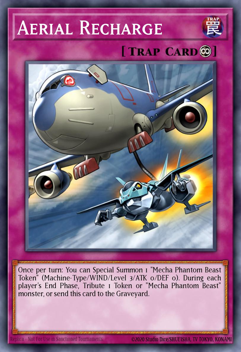 Aerial Recharge Yu-Gi-Oh card