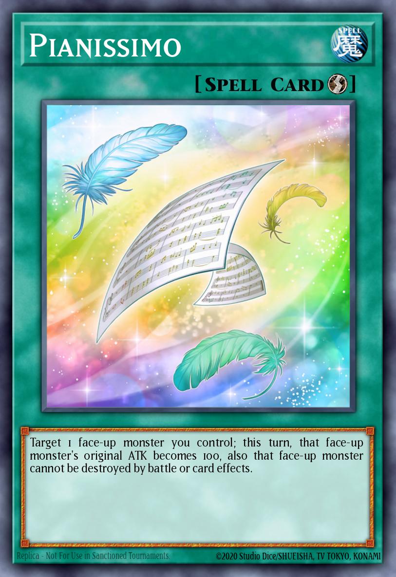 Pianissimo Yu-Gi-Oh card